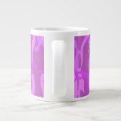Grande Tasse Camouflage violet clair (Dos)