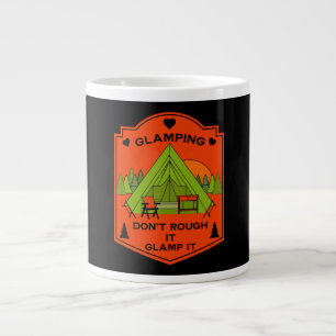 Grande Tasse Camping sous Toile de Luxe avec Tente Cloche