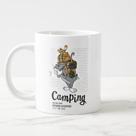 Grande Tasse Camping Tom & Jerry (Gauche)