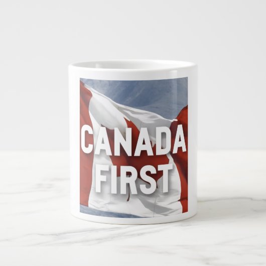 Grande Tasse Canada first. Conservative Party Canada (Devant)