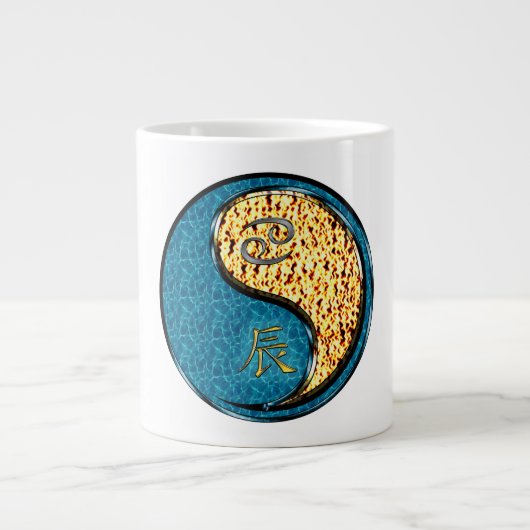 Grande Tasse Cancer & Dragon de Feu (Devant)