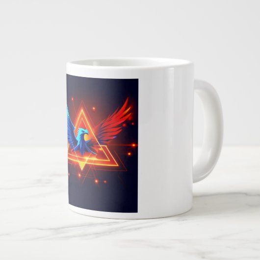 Grande Tasse Caneca com águia (Devant droit)