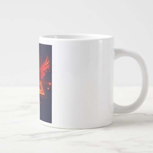 Grande Tasse Caneca com águia (Droite)