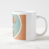 Grande Tasse Caneca com Cachorro (Droite)