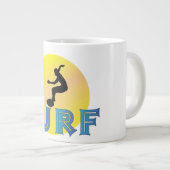Grande Tasse caneca jumbo personalizada  surf (Devant droit)