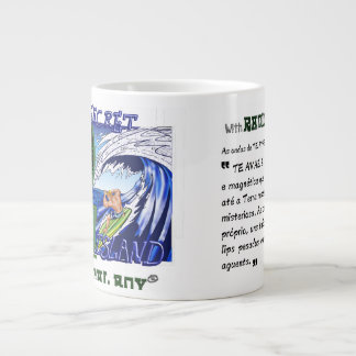Grande Tasse Caneca Te AVAE Jumbo "Fortes Emoções"