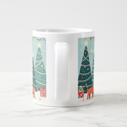 Grande Tasse canette commémorative de noël (Dos)