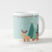 Grande Tasse canette commémorative de noël (Devant droit)