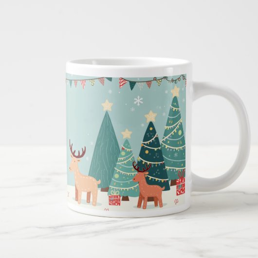 Grande Tasse canette commémorative de noël (Droite)