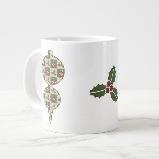 Grande Tasse Caoutchouc de Noël (Devant gauche)