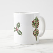 Grande Tasse Caoutchouc de Noël (Devant droit)