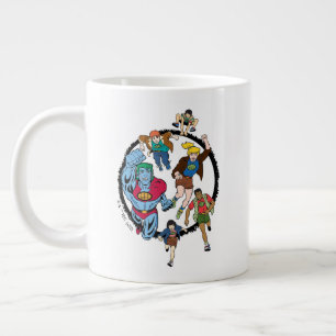 Grande Tasse Captain Planet et les Planétètres Cercle Graphic