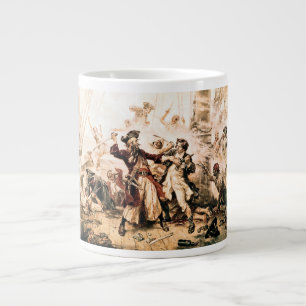 Grande Tasse Capturer, Pirate Barbe Noire, La Revanche de la Re
