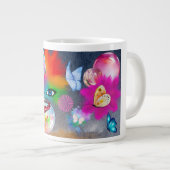 Grande Tasse caractère clown coloré (Devant droit)