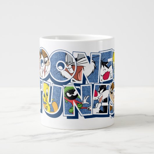 Grande Tasse Caractères LOONEY TUNES™ en lettres (Devant)