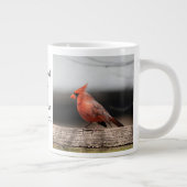 Grande Tasse Cardinal Photos & Citation : Visiteur du Ciel! (Droite)