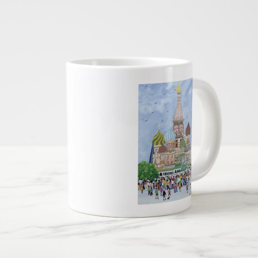 Grande Tasse Carré rouge 1995 de cathédrale de St Basil (Devant droit)