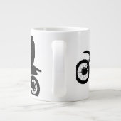 Grande Tasse Carreau de photo (Dos)