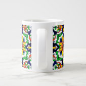 Grande Tasse Carrelage Talavera Mexicaine No 6 (Dos)