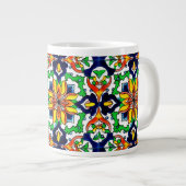 Grande Tasse Carrelage Talavera Mexicaine No 6 (Devant droit)