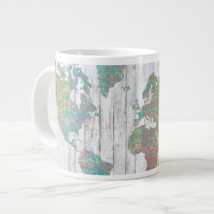 Grande Tasse Carte Boho II