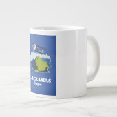 Grande Tasse Carte Clackamas Oregon USA (Devant droit)