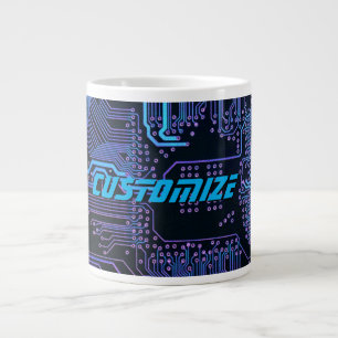 Grande Tasse Carte de circuit électronique bleu PCB personnalis