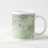 Grande Tasse Carte de la classification des terres dans le cent (Droite)