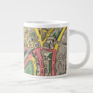 Grande Tasse Carte de la route du couronnement, Londres, Anglet
