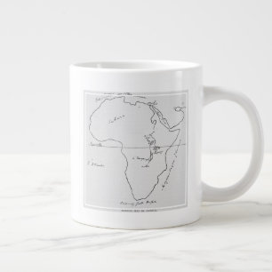 Grande Tasse Carte de l'Afrique