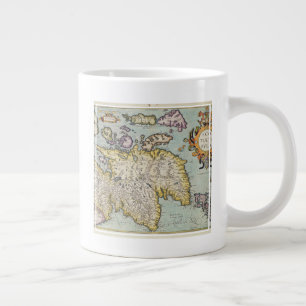 Grande Tasse Carte de l'Écosse Miliaria Scotia