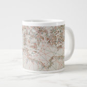 Grande Tasse Carte de l'Europe et des côtes de l'Afrique du Nor (Devant droit)