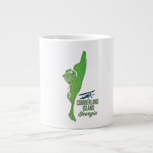Grande Tasse Carte de l'île de Cumberland