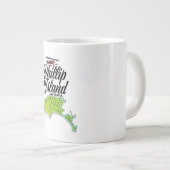 Grande Tasse Carte de Phillip Island Australie (Devant droit)