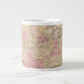 Grande Tasse Carte des États-Unis 5 (Devant)