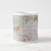 Grande Tasse Carte des langues du monde (Devant)
