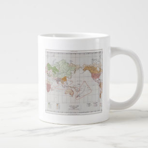 Grande Tasse Carte des langues du monde