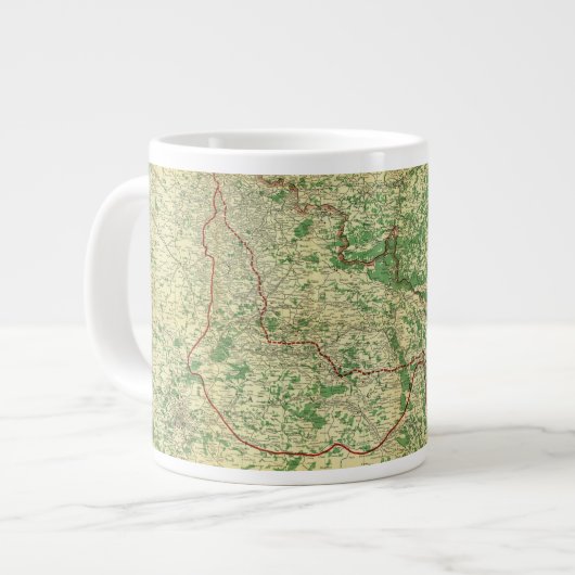 Grande Tasse Carte du front ouest (Devant gauche)