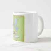 Grande Tasse Carte du Lac Besson France (Devant droit)