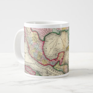 Grande Tasse Carte Du Mexique, Amérique Centrale