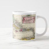 Grande Tasse Carte Du Mexique, Amérique Centrale (Droite)