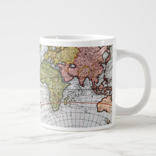 Grande Tasse Carte du monde