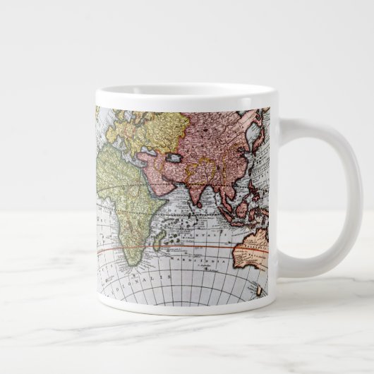 Grande Tasse Carte du monde (Droite)