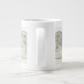 Grande Tasse Carte du monde en 2 hémisphères (Dos)