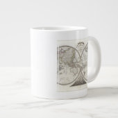 Grande Tasse Carte du monde en 2 hémisphères (Devant droit)