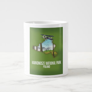 Grande Tasse Carte du parc national de Karkonosze Pologne