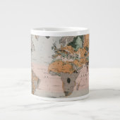 Grande Tasse Carte géologique du monde (Devant)