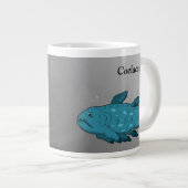 Grande Tasse Cartoon Coelacanth (Devant droit)