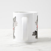 Grande Tasse Cartoon doux et sot (Dos)
