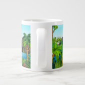 Grande Tasse Cascade et paysages de grottes (Dos)